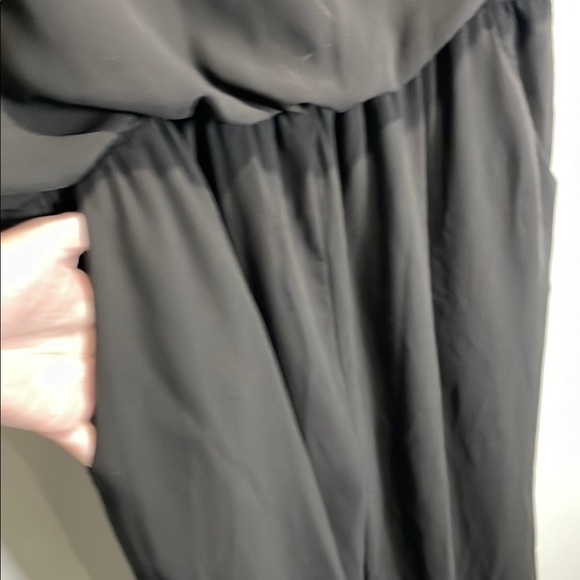 Sunday in Brooklyn Black Flutter Sleeve Jumpsuit - Picture 5 of 11